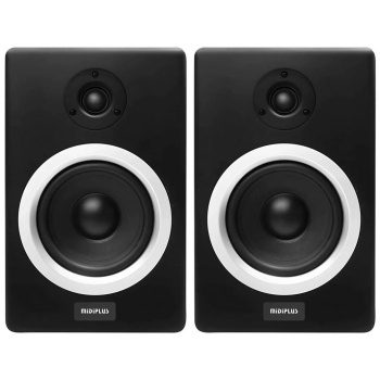 Midiplus 05 0002 MS6 Referans Studio Monitörü (Çift) | 6 İnç Woofer Ev Stüdyosu İçin Geniş Frekans